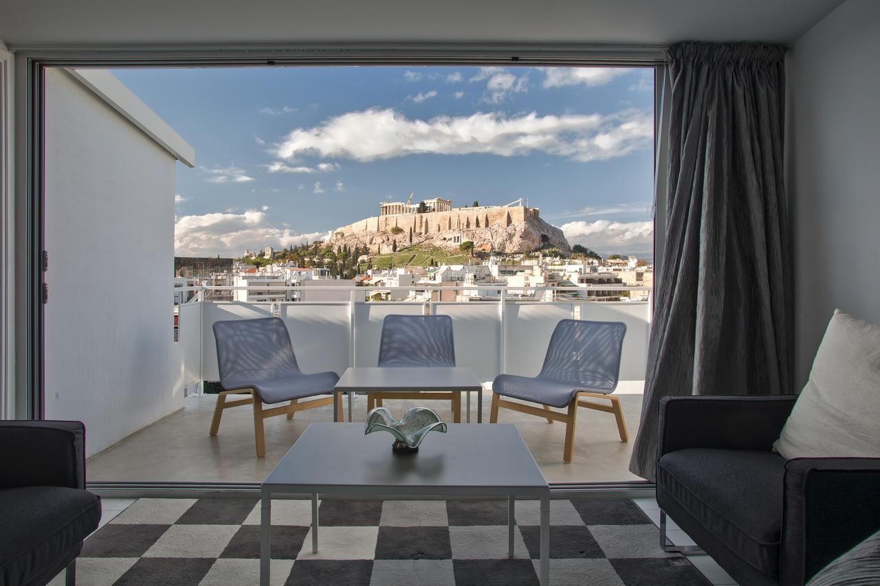 Bright Apartment With Stunning Acropolis Views! Sg5 アテネ エクステリア 写真