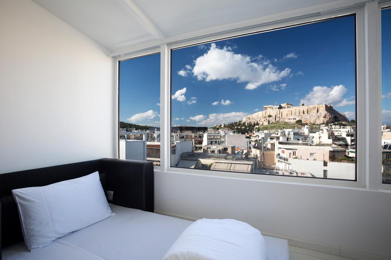 Bright Apartment With Stunning Acropolis Views! Sg5 アテネ エクステリア 写真