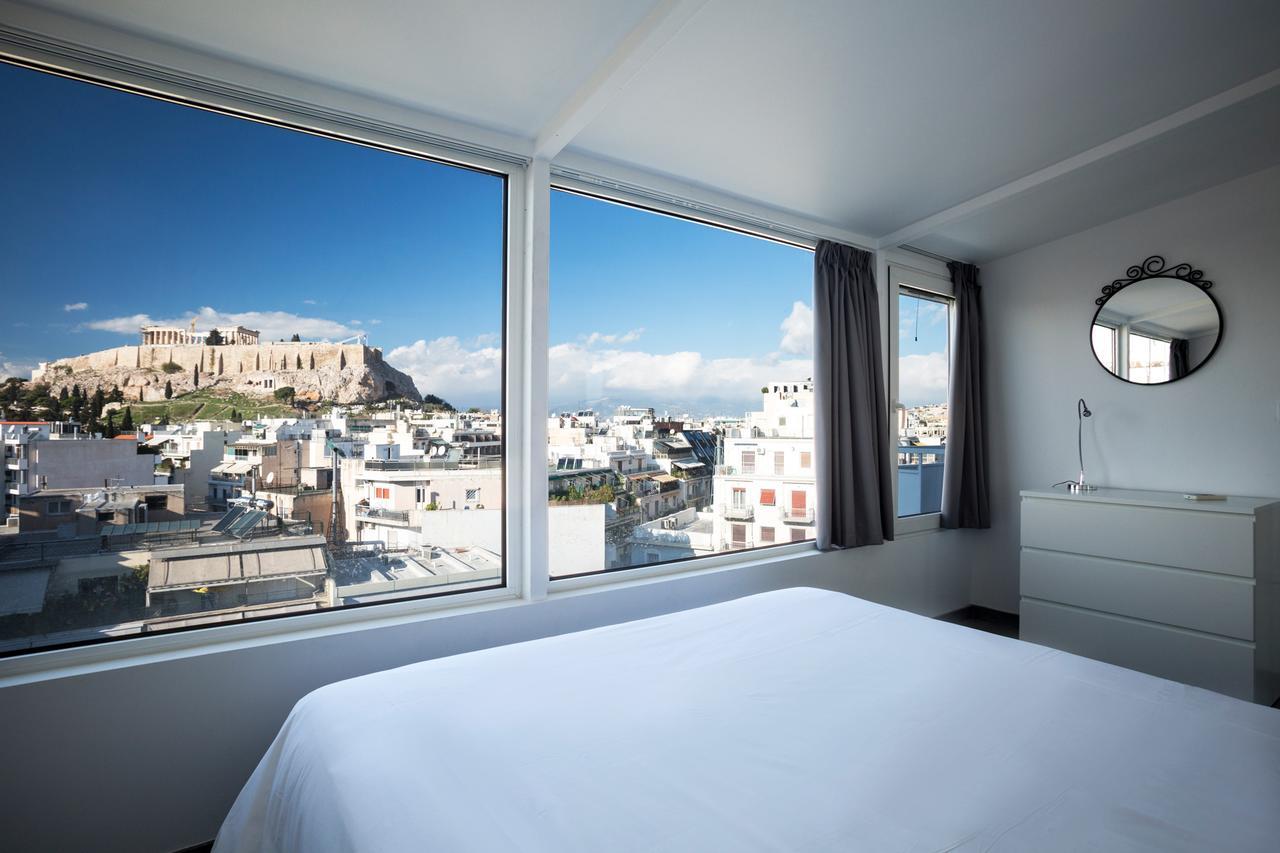 Bright Apartment With Stunning Acropolis Views! Sg5 アテネ エクステリア 写真