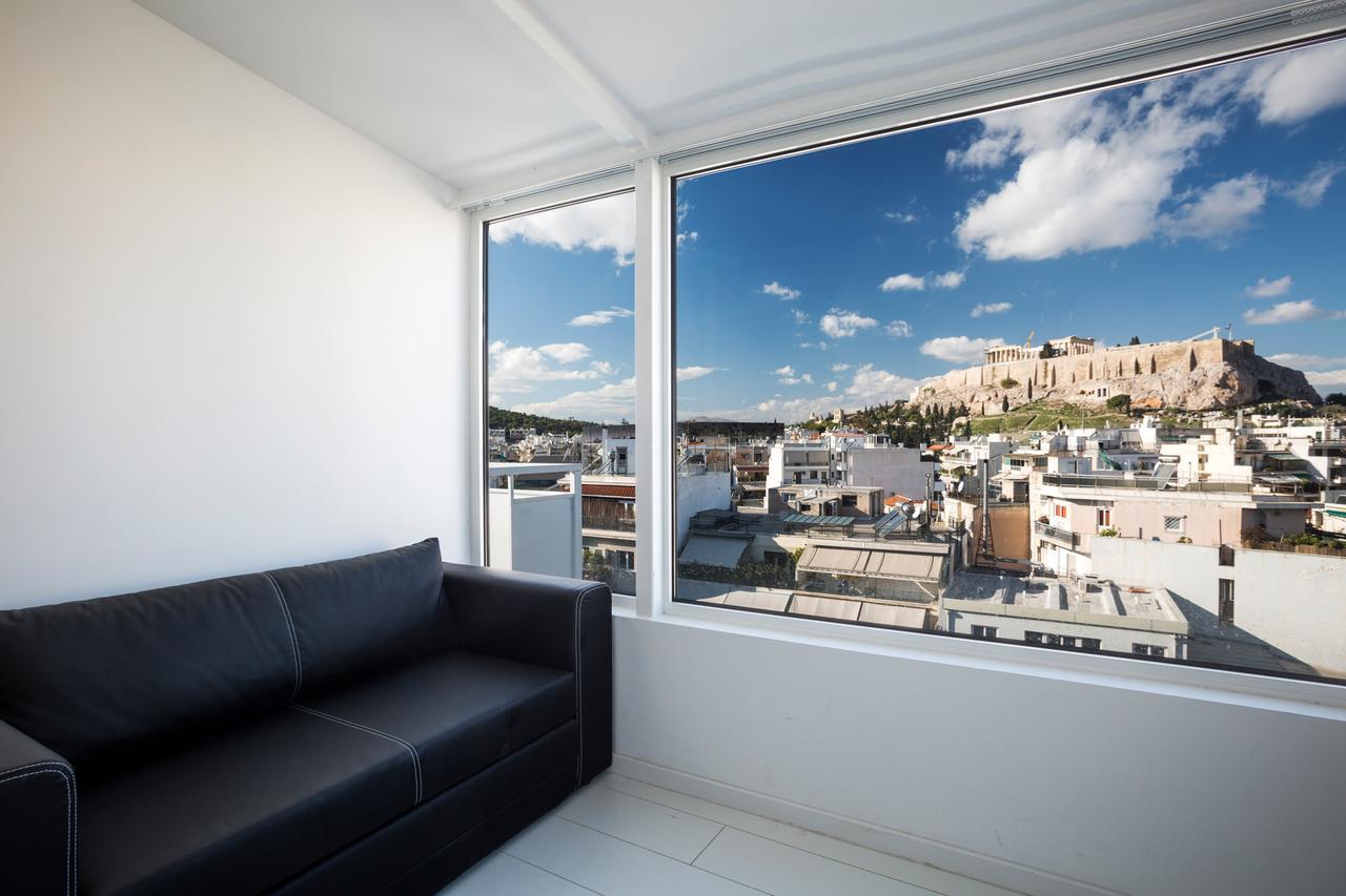 Bright Apartment With Stunning Acropolis Views! Sg5 アテネ エクステリア 写真
