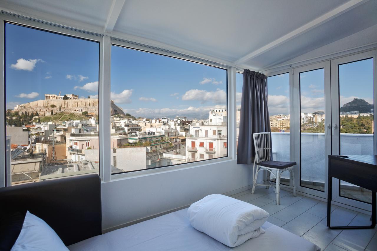 Bright Apartment With Stunning Acropolis Views! Sg5 アテネ エクステリア 写真